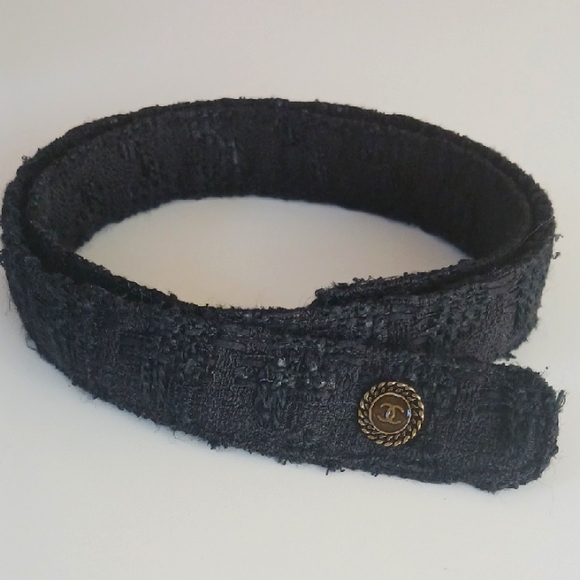 Chanel Wool Waist Belt - Picture 1 of 11